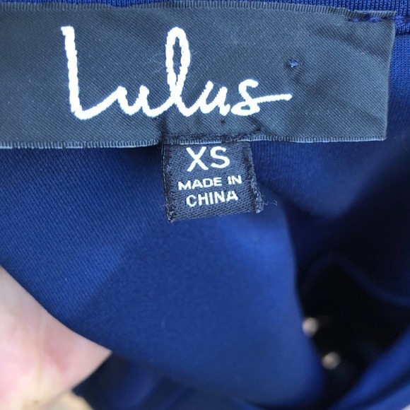 Lulu’s fit & flare mesh insert sleeveless dress SZ XS - Picture 6 of 7